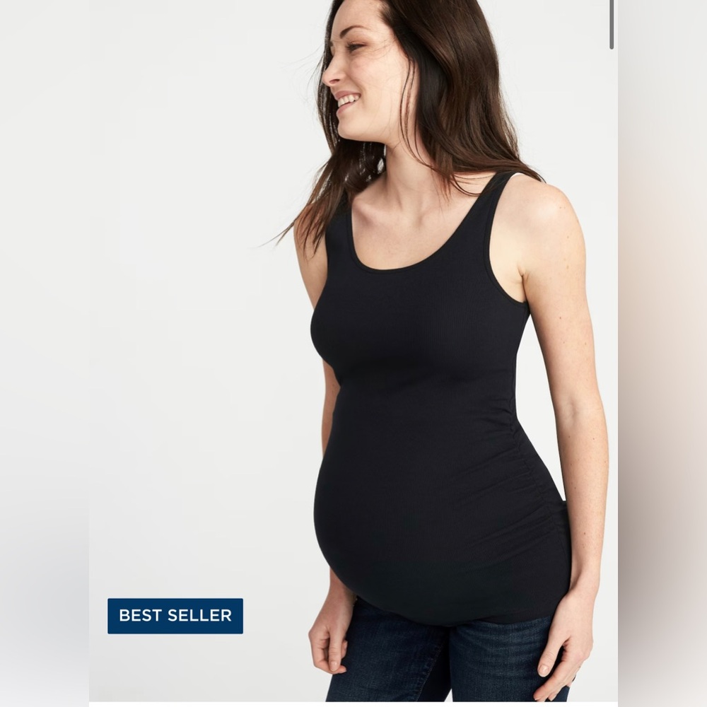 Old Navy Maternity First-Layer Rib-Knit Tank Top_NWT